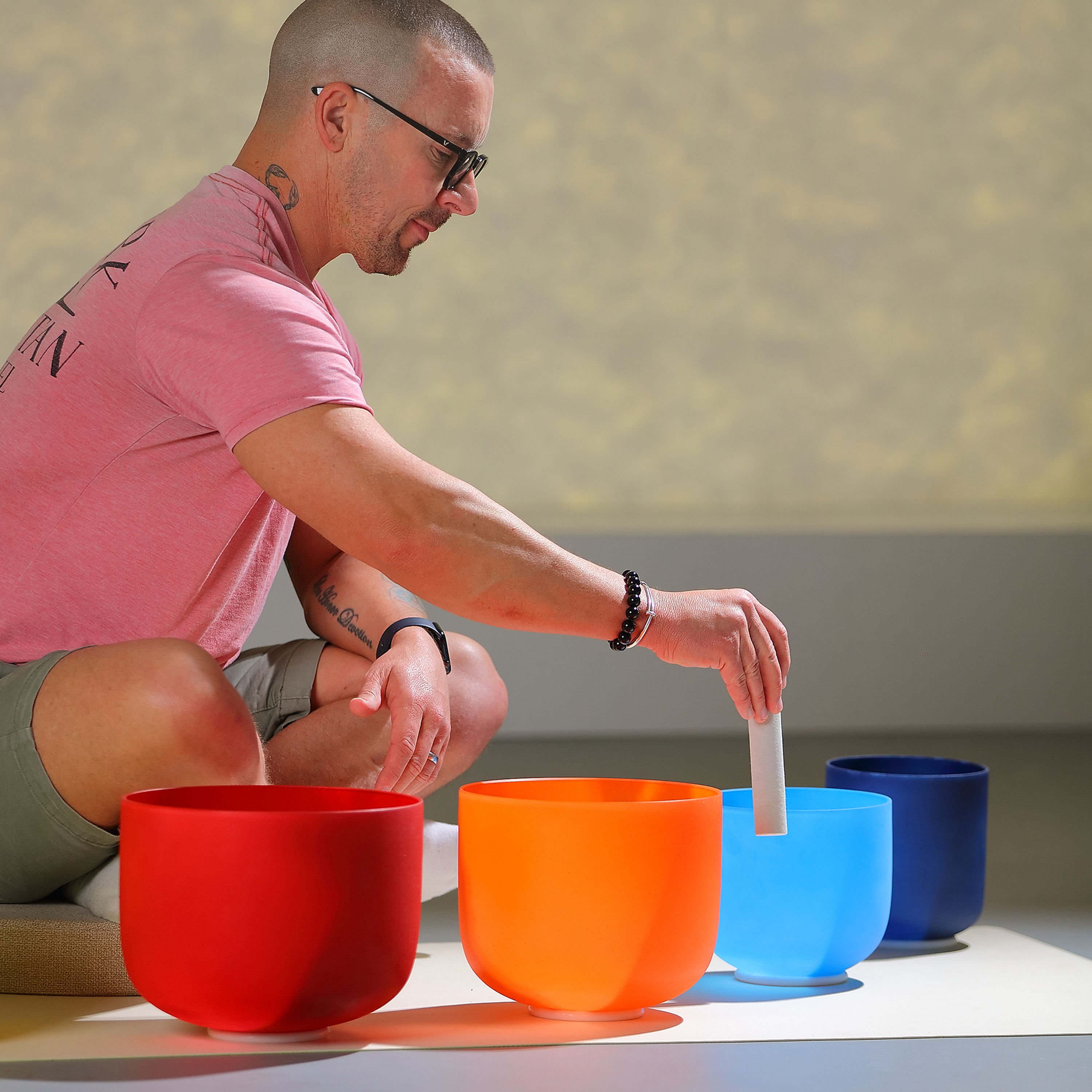 Chakra Set of Singing Bowls